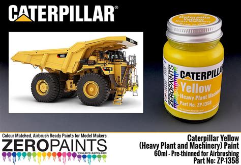 caterpillar machine paint codes